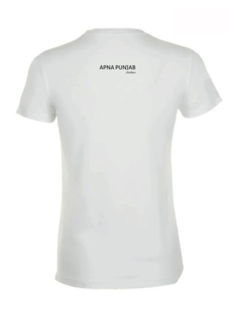 Apna Punjab basic T-shirt women - Black/White