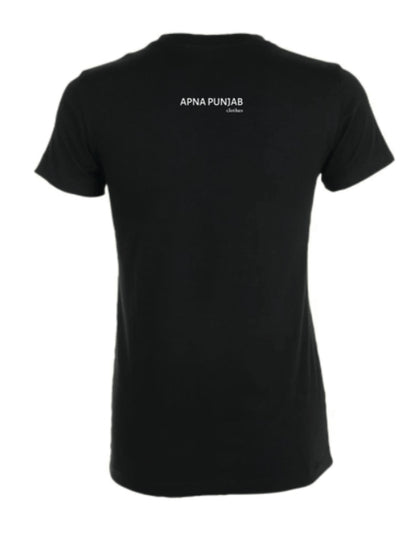 Apna Punjab T-shirt basique femmes - Noir/Blanc